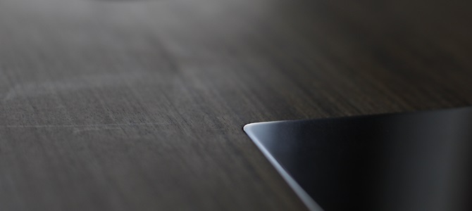 Detalle de mesa jamonera