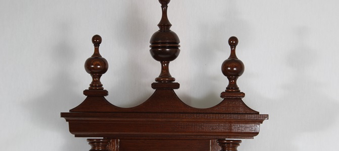 Detalle de reloj de pared